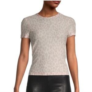 ALC Bambina Leopard Print Tissue Tee